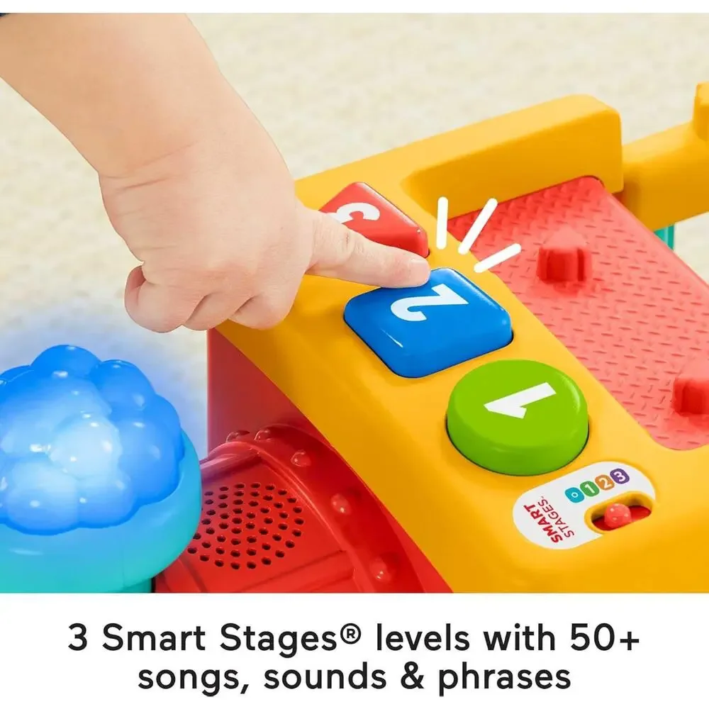 Fisher-Price Little People Big ABC Train 5 Animals Smart Stages Ages 1+ NWT